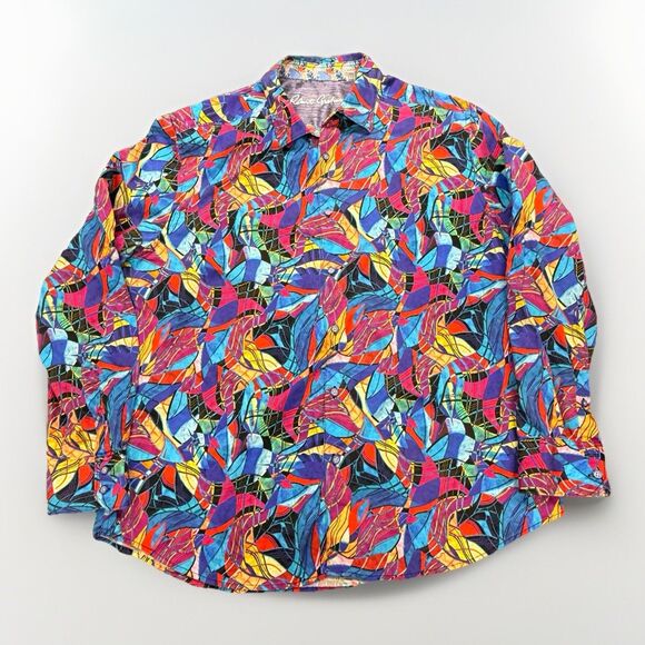 Robert Graham 2XL Billings Abstract Art Signature Shirt | Knowledge Wisdom Truth - Picture 8 of 15